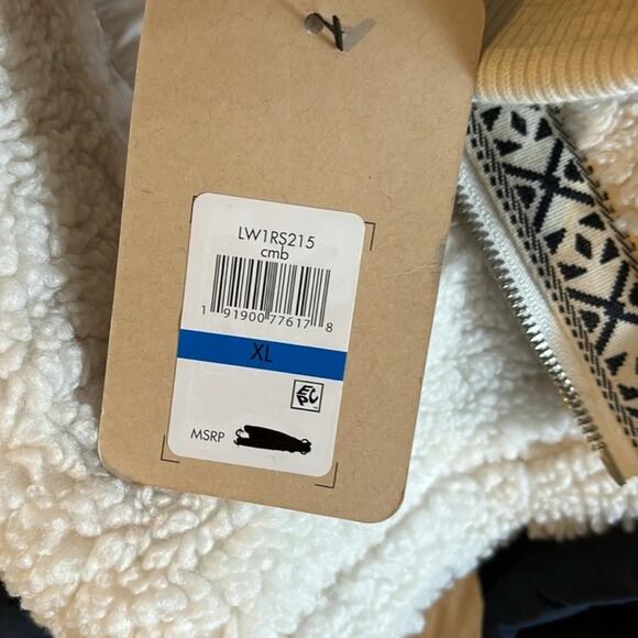 Levi's Women's Sherpa Fleece Teddy Jacket, Size XL, New with Tag MSRP $120 - Picture 14 of 14